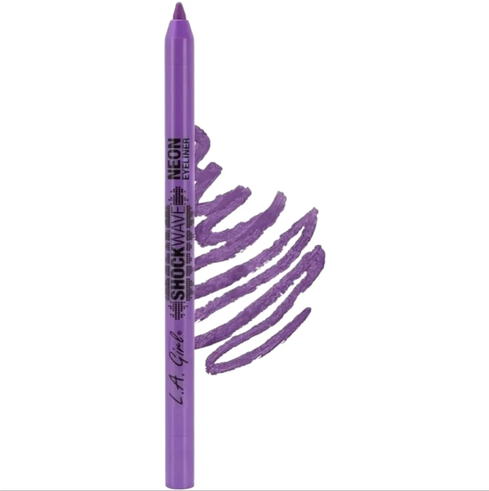 LA Girl Shockwave Neon Eyeliner, Vivid (Purple) 0.04 oz.